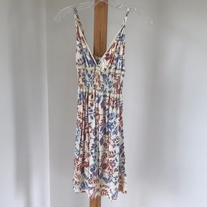 Pink & Purple Tie-Dye Print Sundress